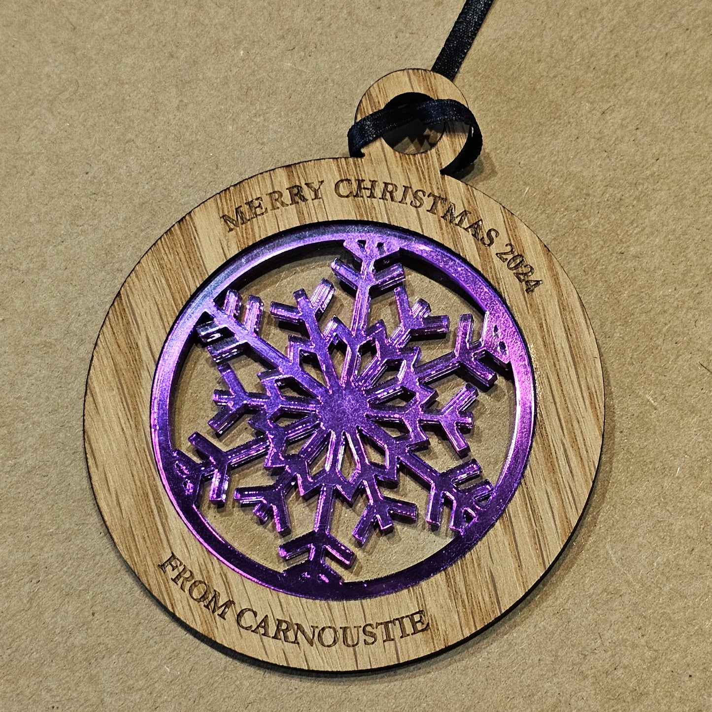 CARNOUSTIE CHRISTMAS DECORATIONS