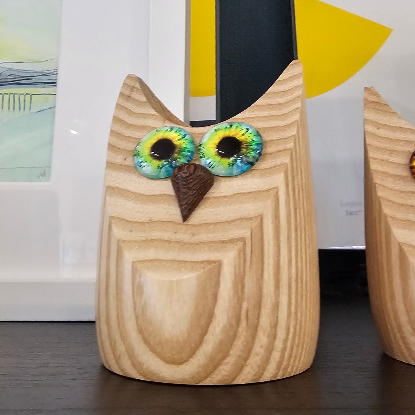 WOODEN OWL