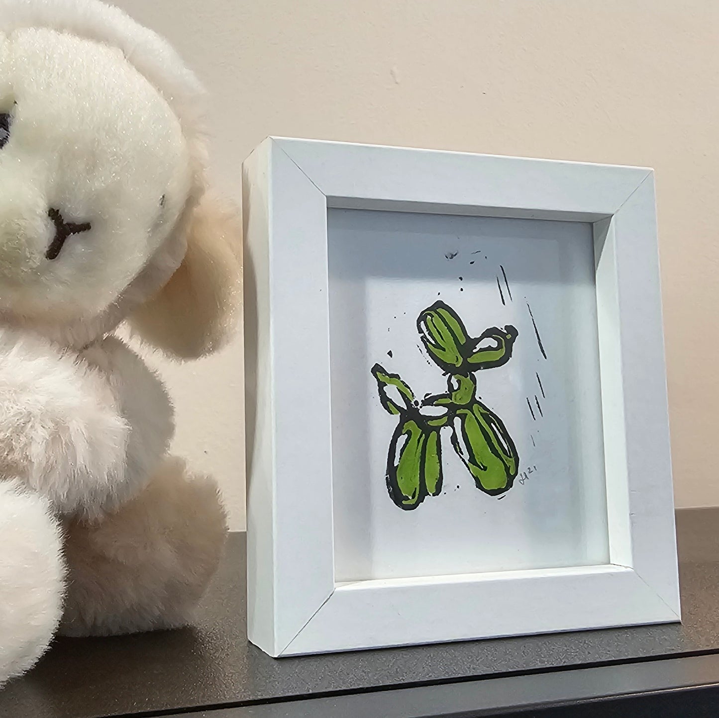 SMALL FRAME - BALLOON DOG