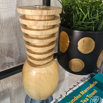WOODEN VASES