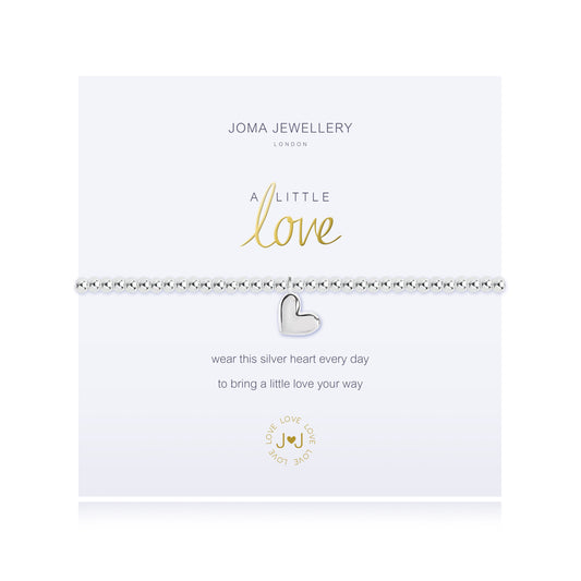 A LITTLE 'LOVE' SILVER BRACELET