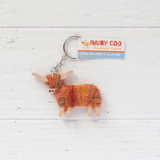 HAIRY COO KEYRING