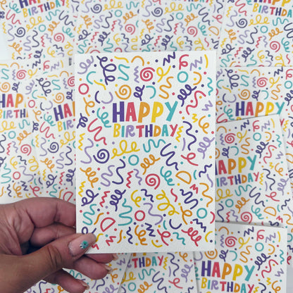 HAPPY BIRTHDAY CARD