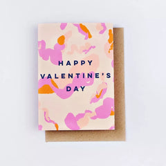 INKY MIX VALENTINES CARD