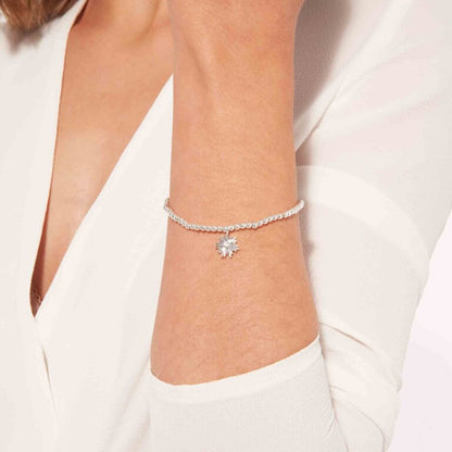 A LITTLE 'HAPPY RETIREMENT' SILVER BRACELET