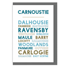 CARNOUSTIE CARD
