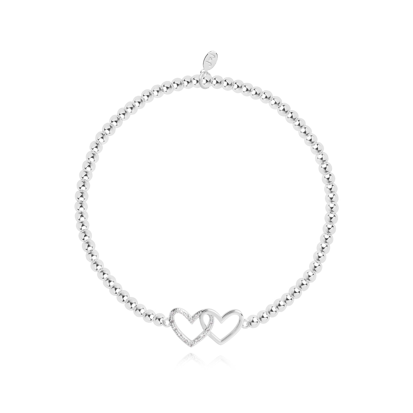 A LITTLE 'HAPPY ANNIVERSARY' SILVER BRACELET