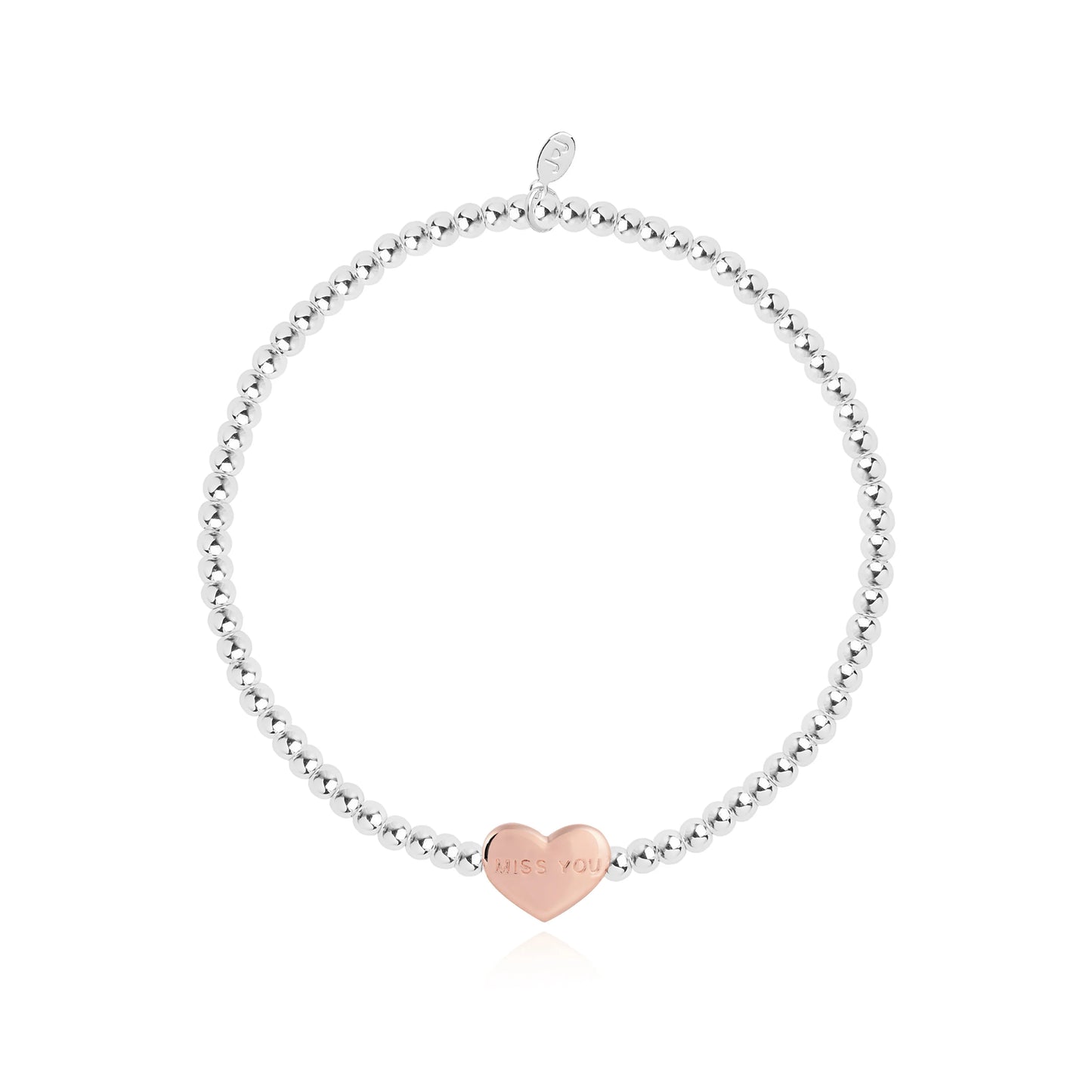 A LITTLE 'MISS YOU' SILVER BRACELET