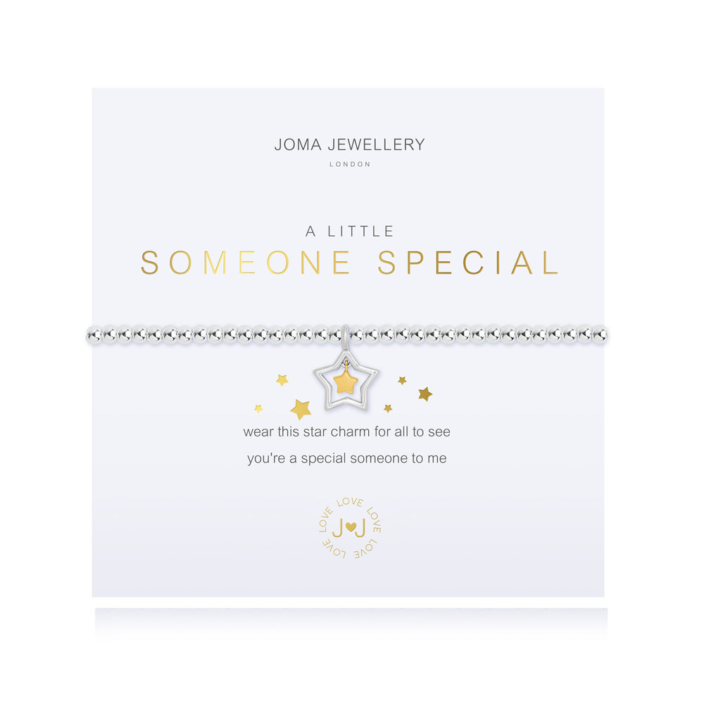 A LITTLE 'SOMEONE SPECIAL' SILVER BRACELET