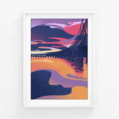 SUNSET ON TAY PRINT