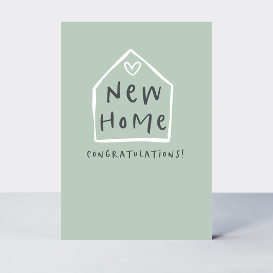 Wonderful You New Home Card with uplifting message and warm illustration, sustainably printed in the UK.