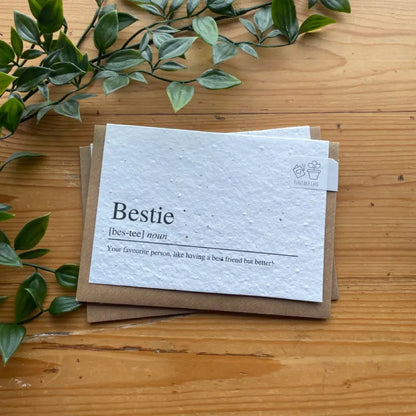 PLANTABLE 'BESTIE' CARD