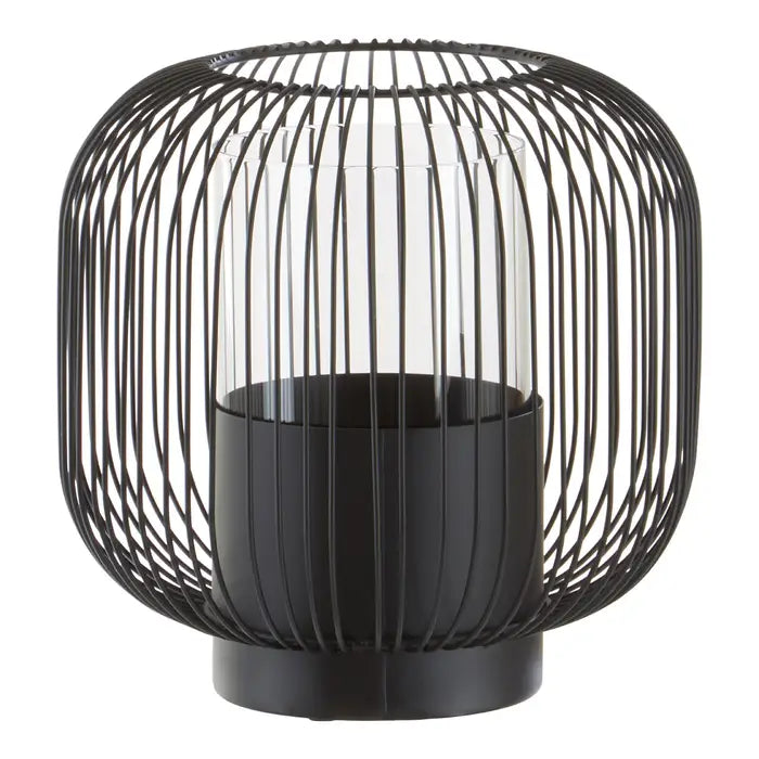 TRENTO BLACK METAL LANTERN