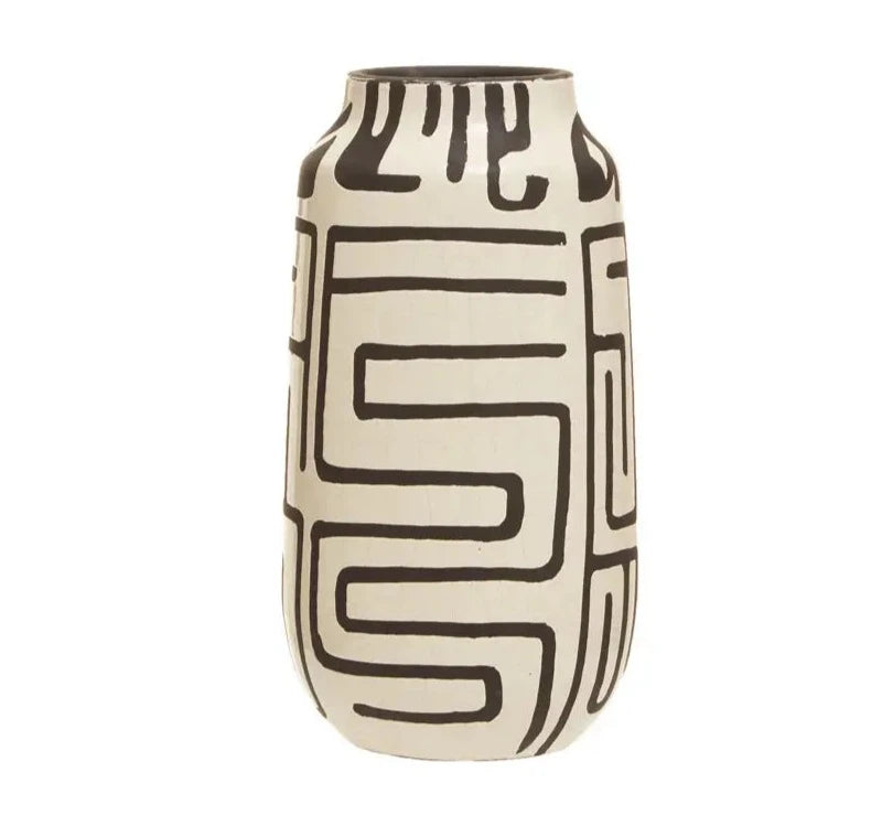 BARREN EARTHENWARE VASE