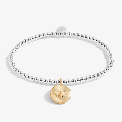 A LITTLE 'BEE LUCKY' SILVER BRACELET