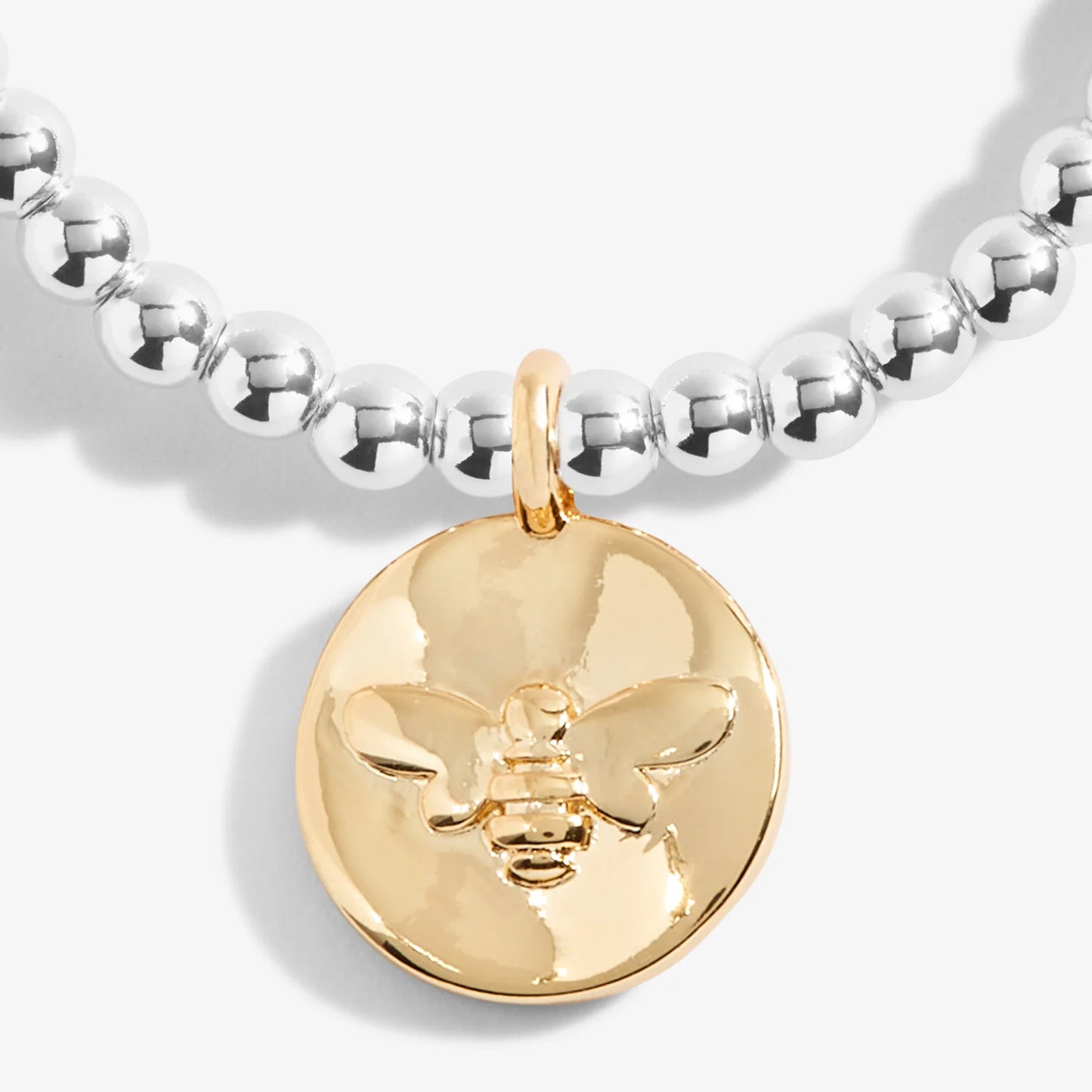 A LITTLE 'BEE LUCKY' SILVER BRACELET