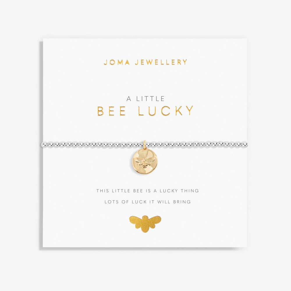 A LITTLE 'BEE LUCKY' SILVER BRACELET