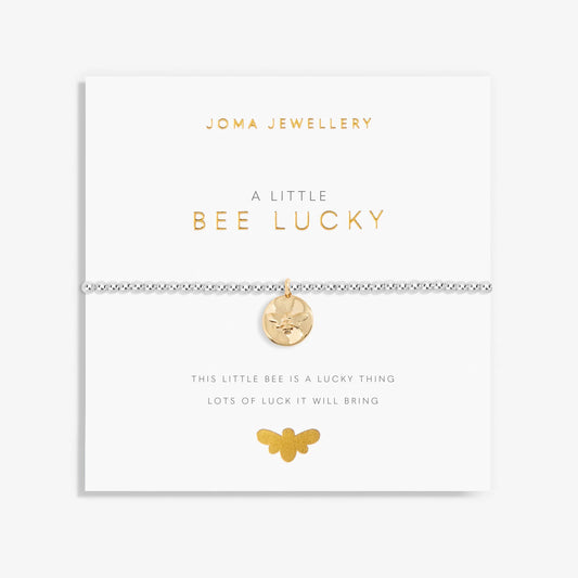 A LITTLE 'BEE LUCKY' SILVER BRACELET