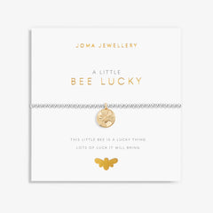 A LITTLE 'BEE LUCKY' SILVER BRACELET