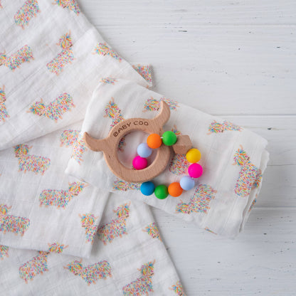 HIGHLAND COO TEETHING RING