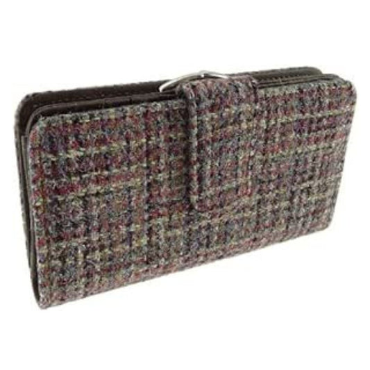 HARRIS TWEED - LONG PURSE - MULTI