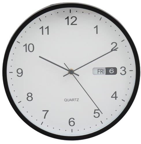 WALL CLOCK WITH CALENDAR