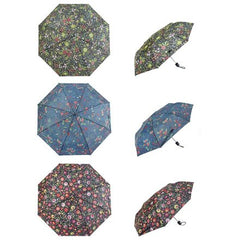 FLORAL FOLDING UMBRELLA