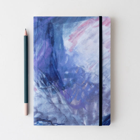 VIOLET WILD TEXTURES NOTEBOOK