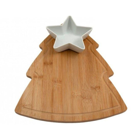 TREE SHAPED SERVING BOARD