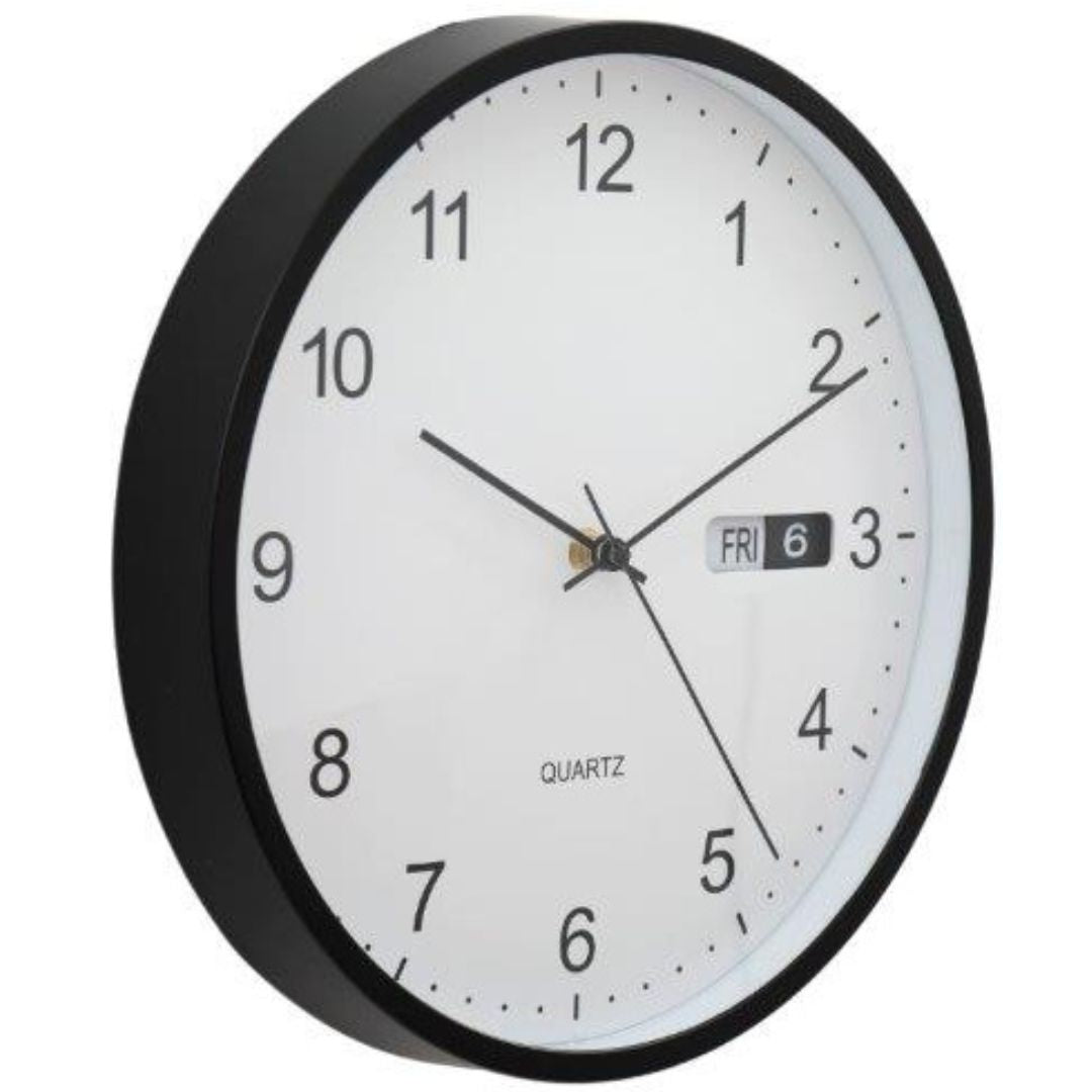 WALL CLOCK WITH CALENDAR