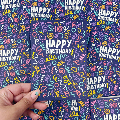 HAPPY BIRTHDAY CARD