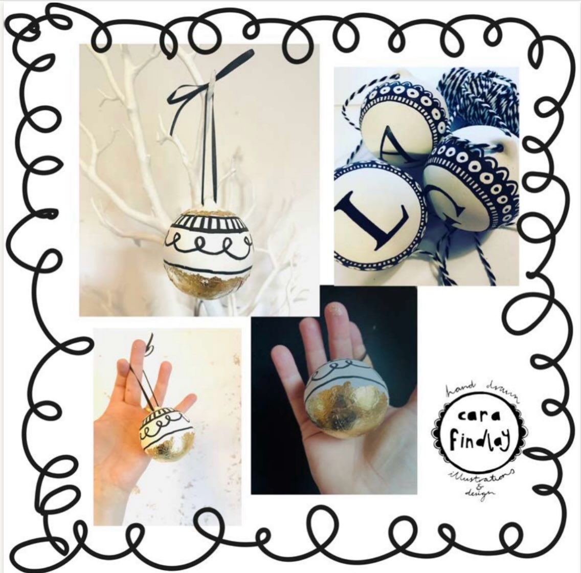 PERSONALISED CHRISTMAS BAUBLE WORKSHOP (Deposit)