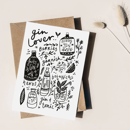GIN LOVER CARD