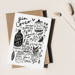 GIN LOVER CARD