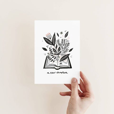 A NEW CHAPTER CARD