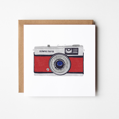 VINTAGE CAMERA CARD