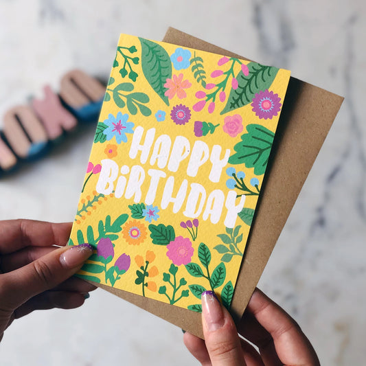 HAPPY BIRTHDAY CARD