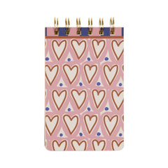 'A DOPO' HEARTS WIRE NOTEPAD