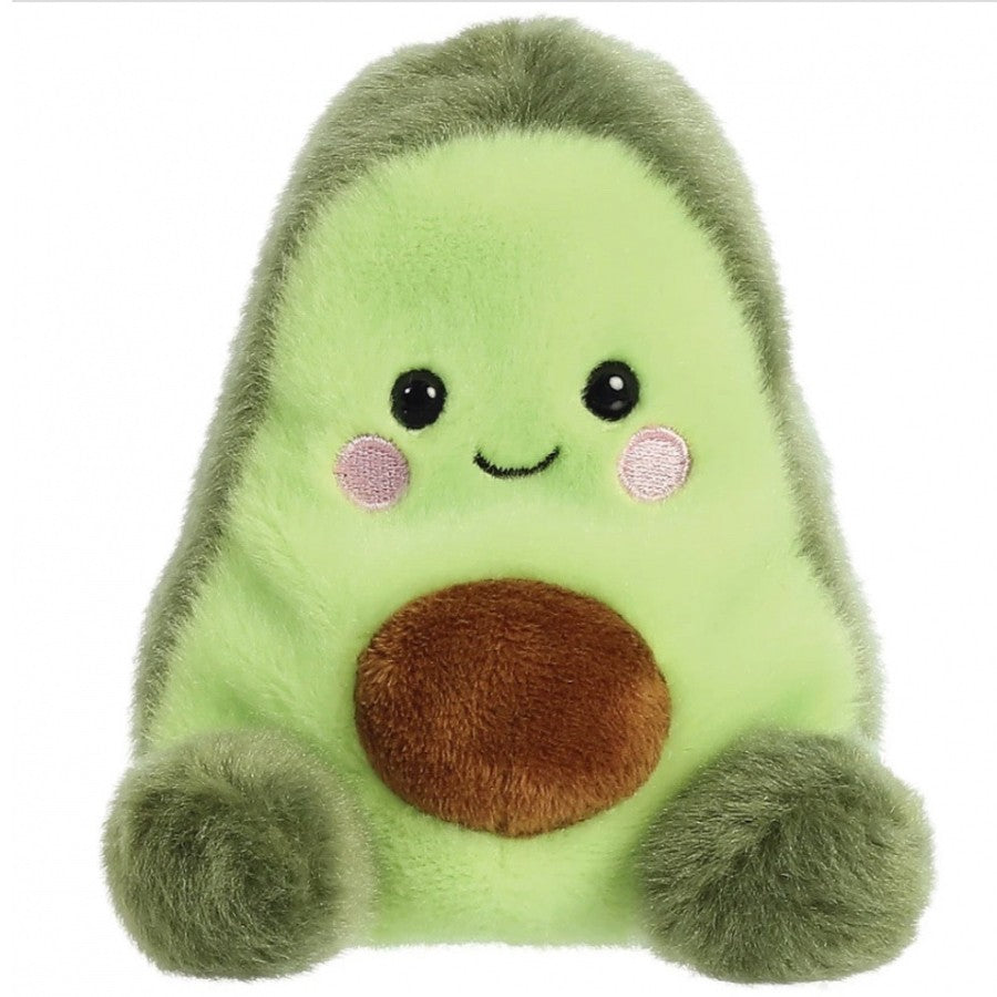 Palm Pal Plush happy face toy green avocado