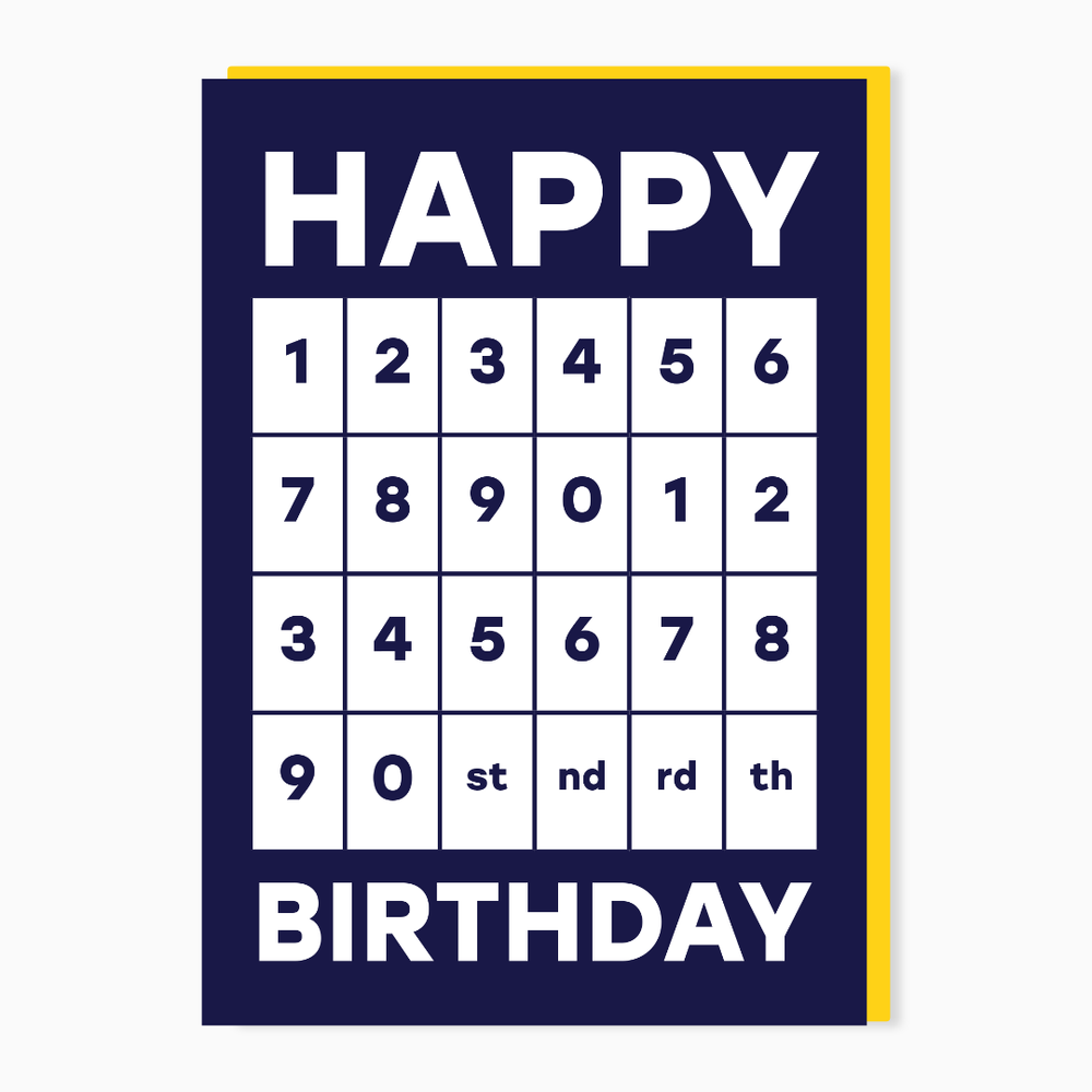 ANY BIRTHDAY CARD