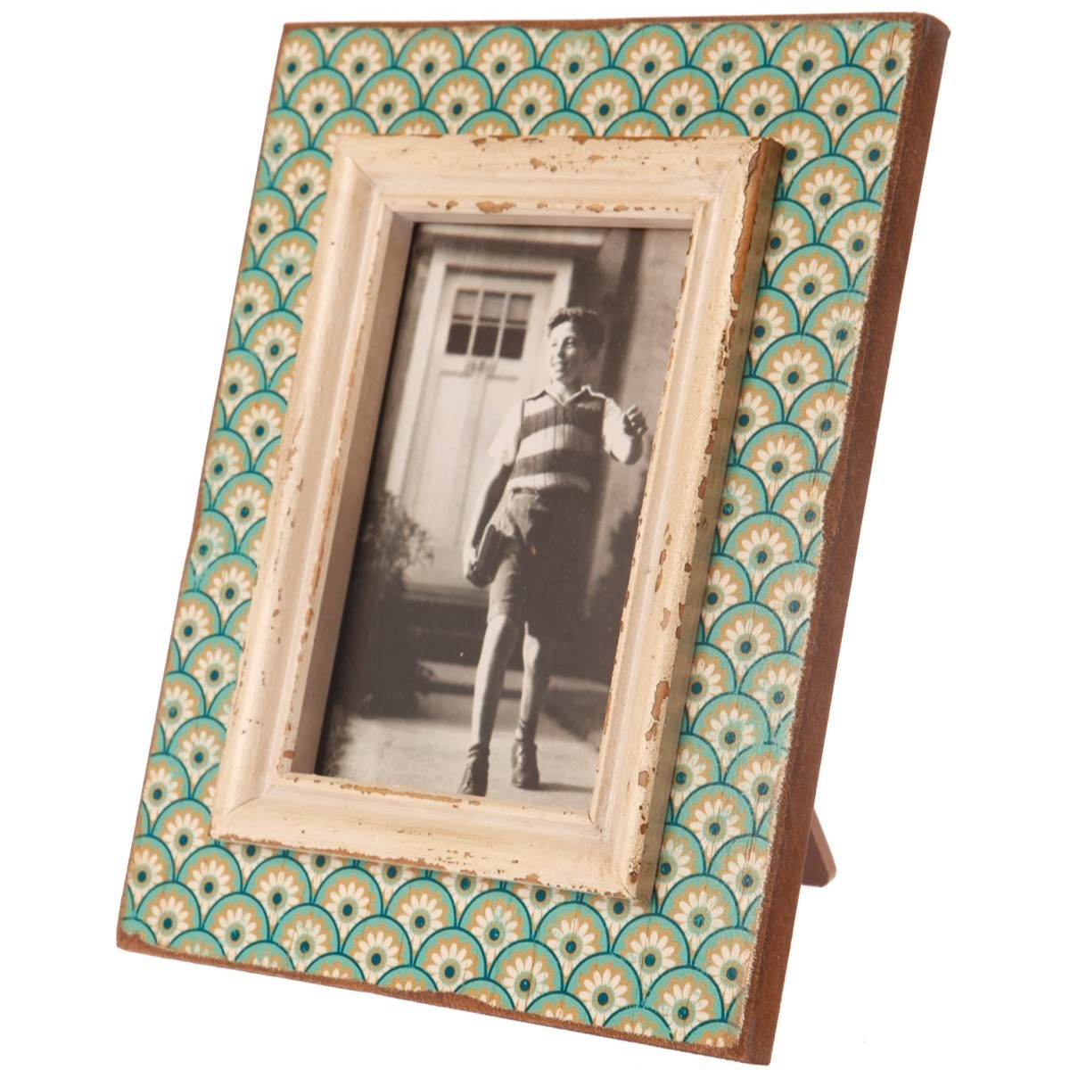 BOUDOIR STAMP PHOTO FRAME - AQUA