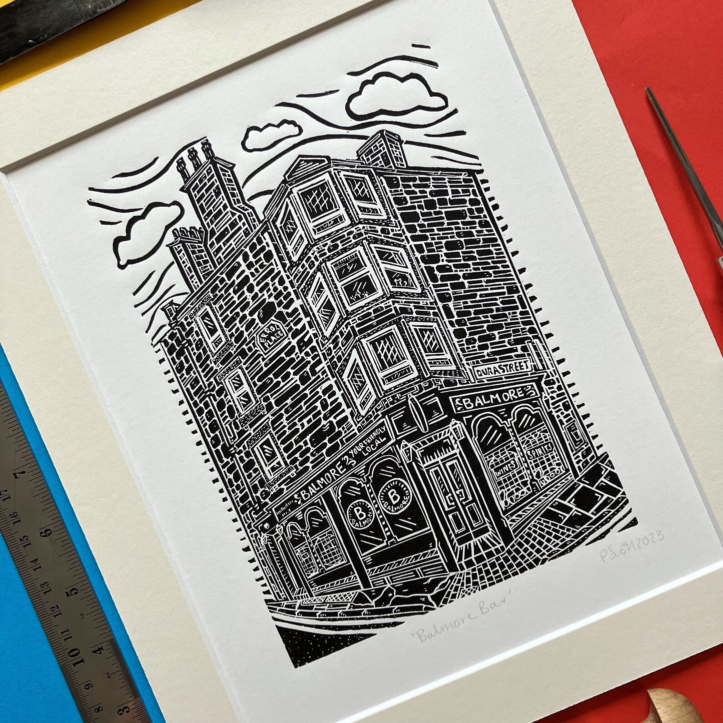 BALMORE BAR PRINT