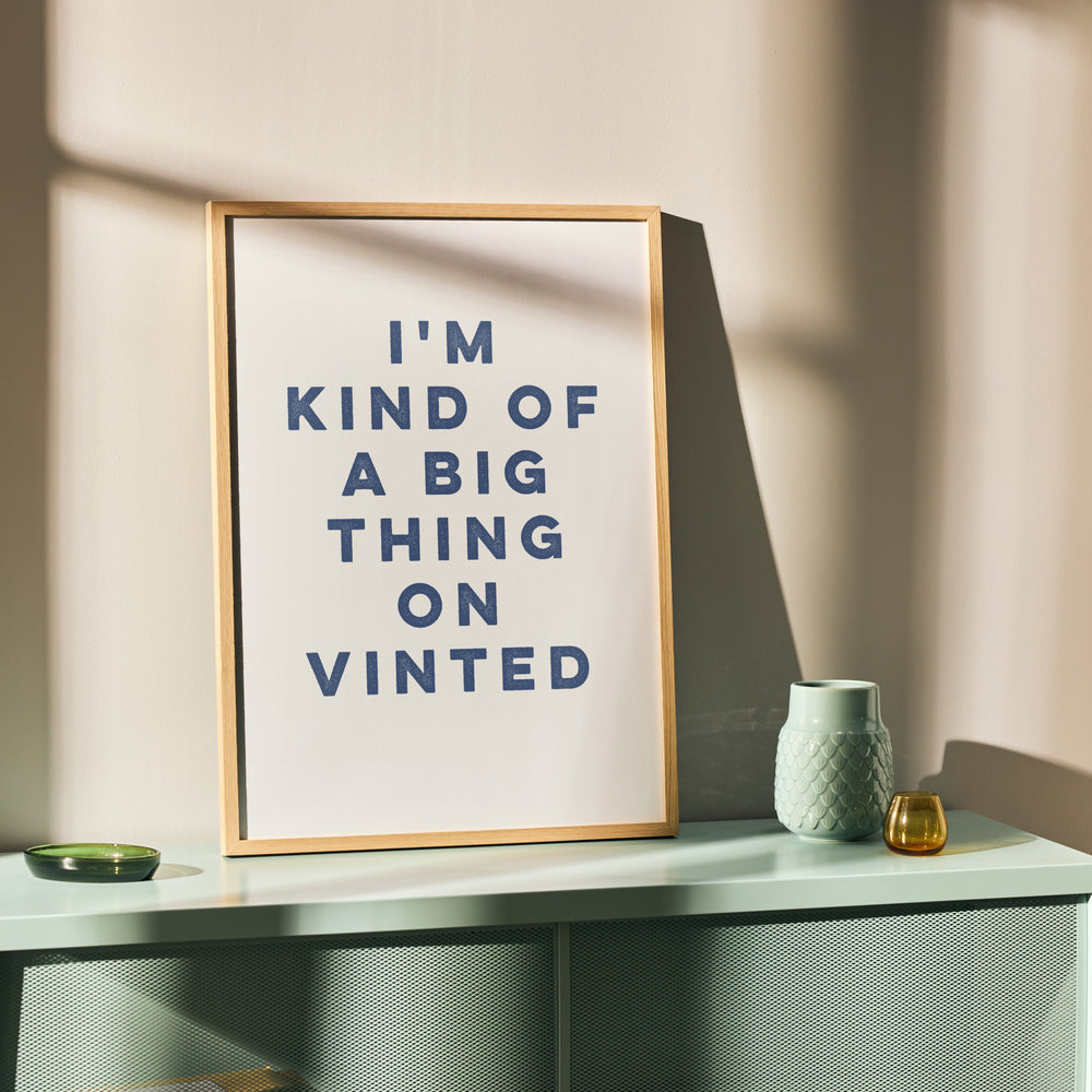 BIG THING VINTED PRINT