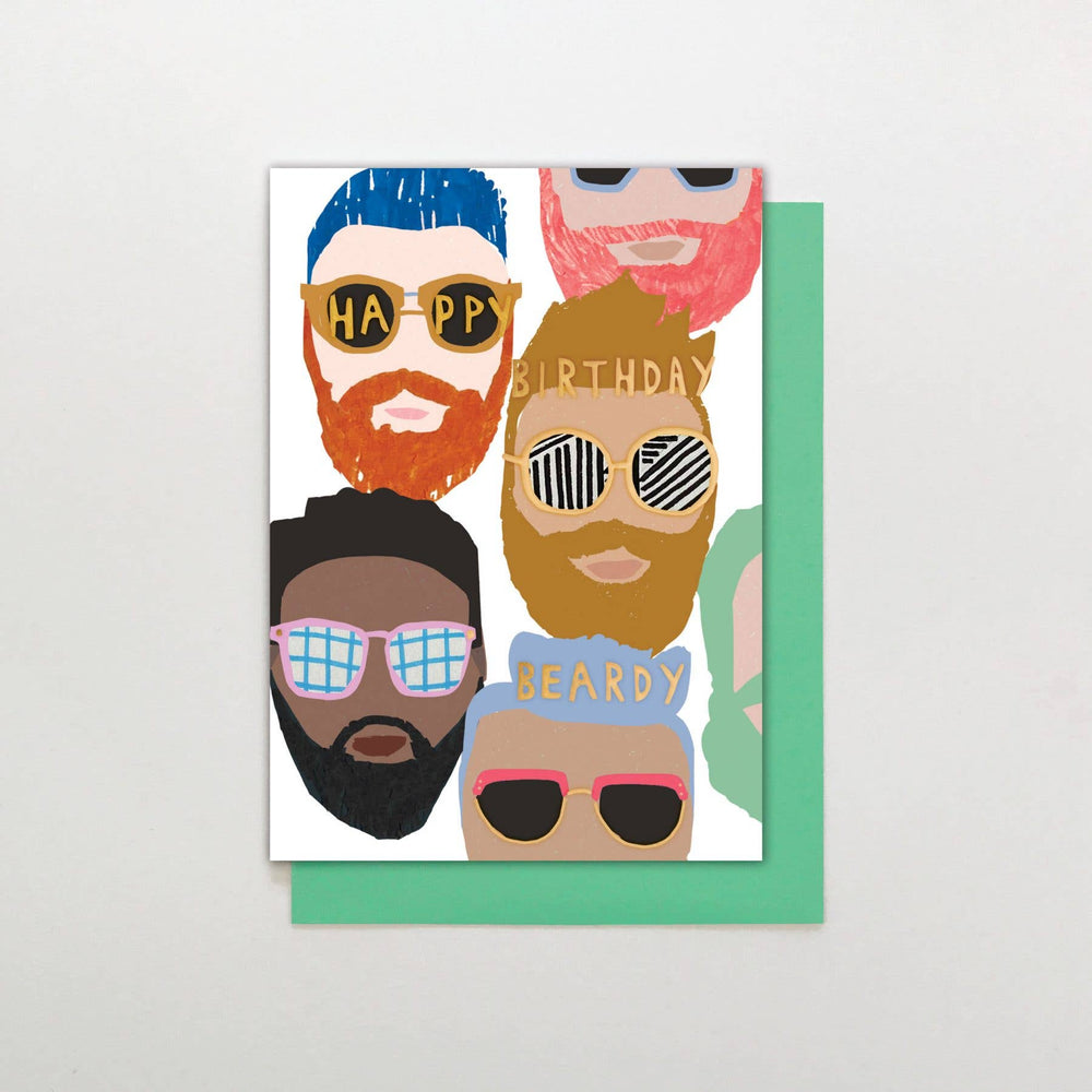 BEARDY BIRTHDAY CARD