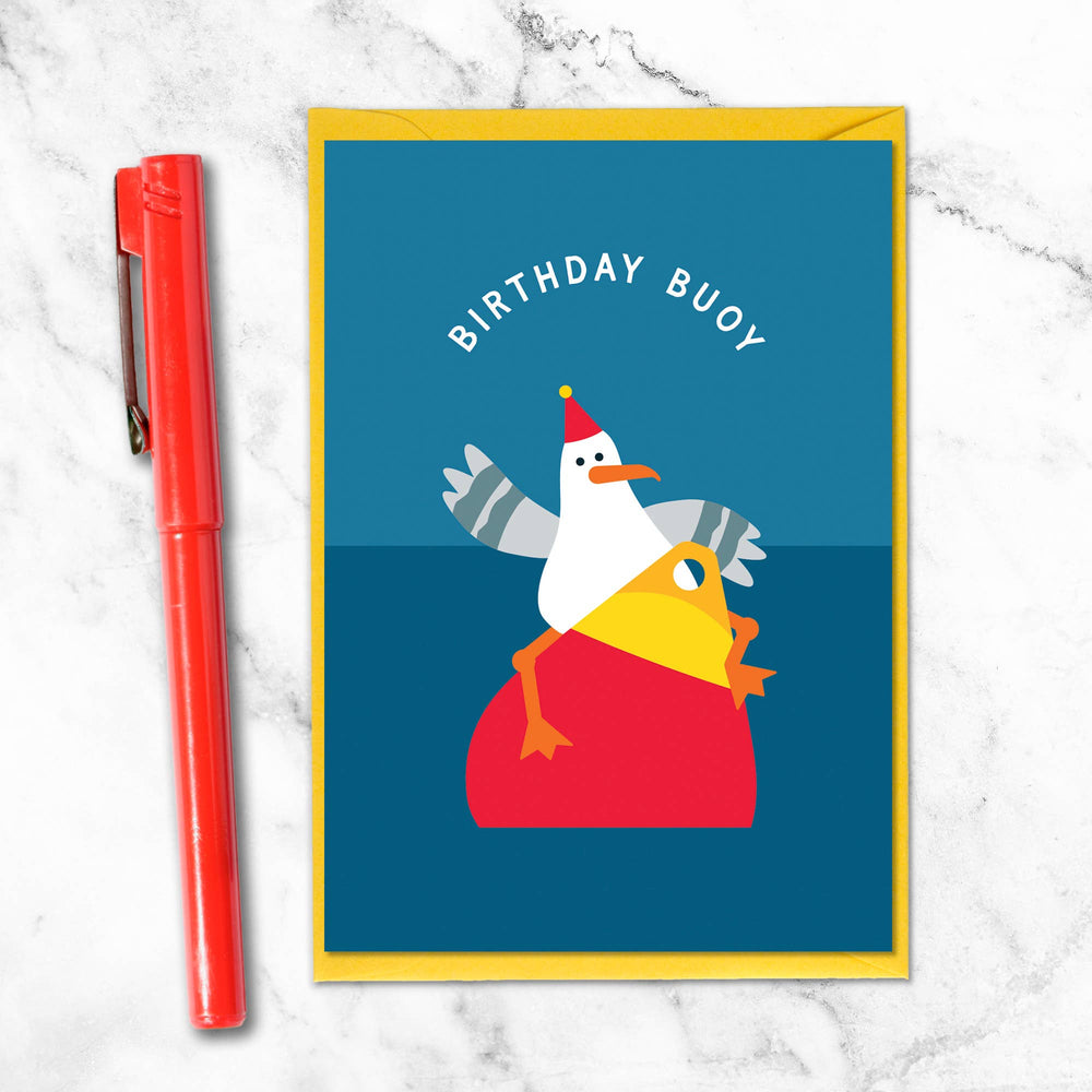 BIRTHDAY BUOY CARD