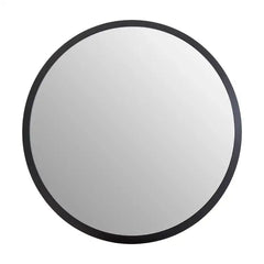 BLACK EDGE CIRCULAR MIRROR