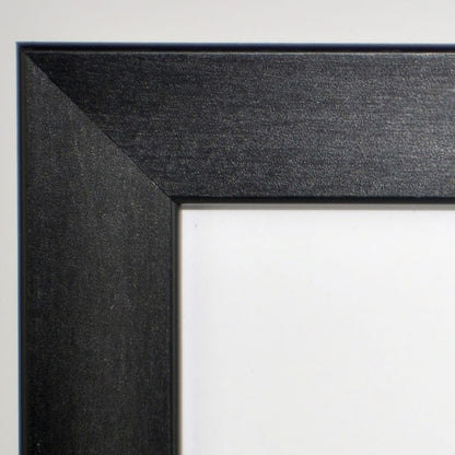 Polcore black picture frame brushed finish various sizes