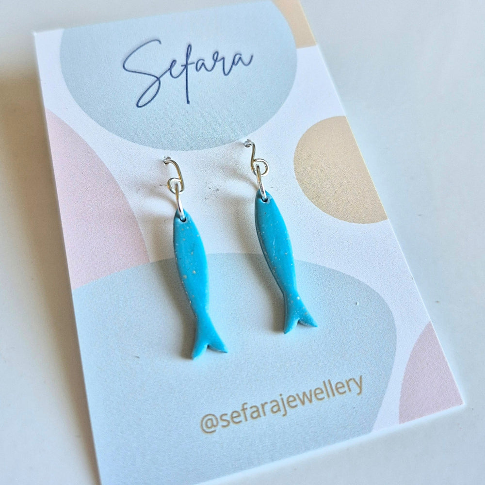 SARDINE DROP EARRINGS