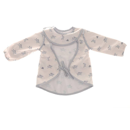 Cosatto coverall baby bib by Ziggle waterproof long sleeve bib with food pocket