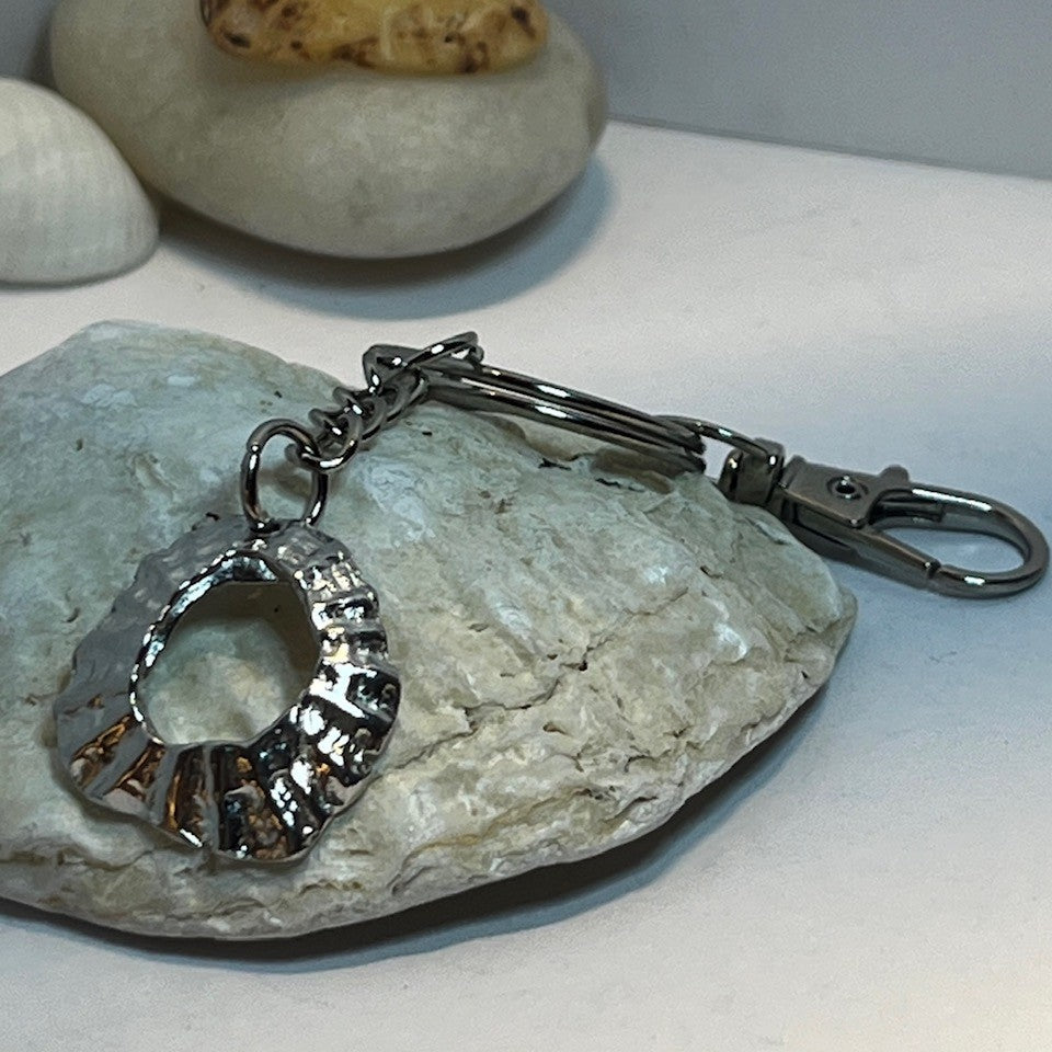 PEWTER KEY CHAIN/BAG CHARM